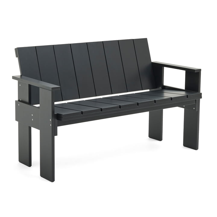 Crate Dining Bench, black from Hay