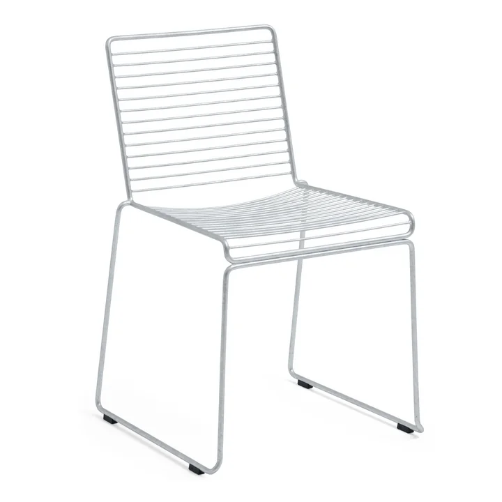 HAY - Hee Dining Chair, hot galvanized