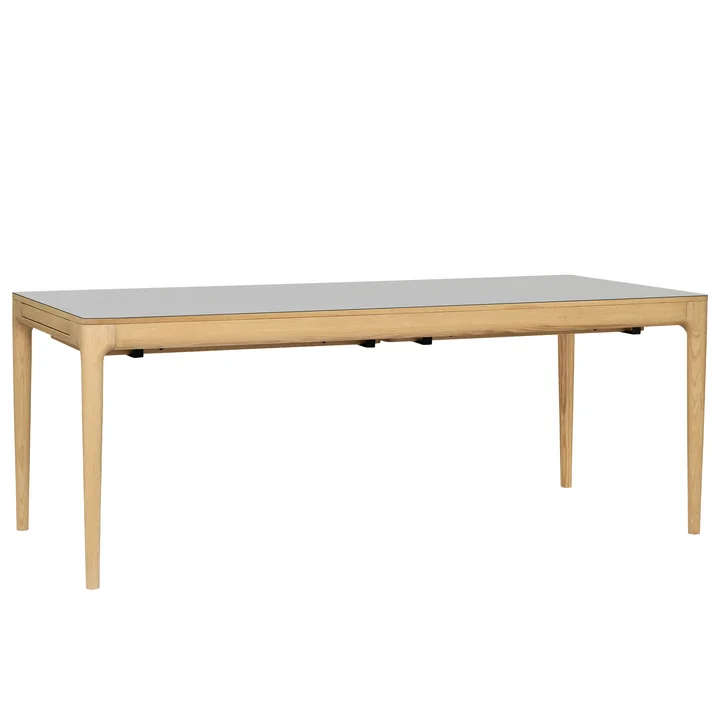 Umage - Heart'n'Soul Dining table, 90 x 200 cm, oak / cloud gray
