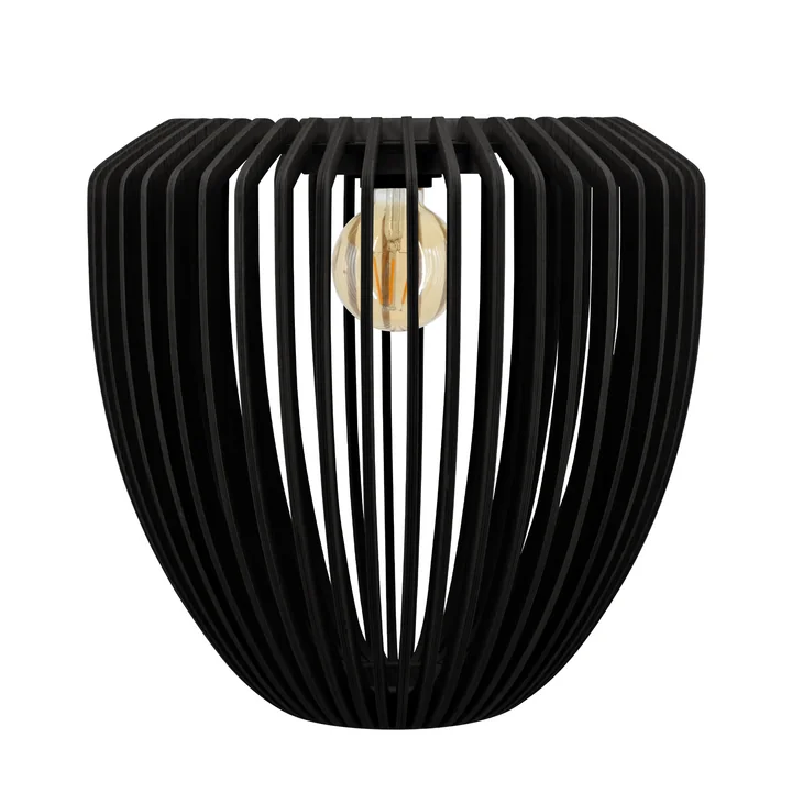 Clava Wood Lampshade Ø 38 x 39 cm, black oak from Umage