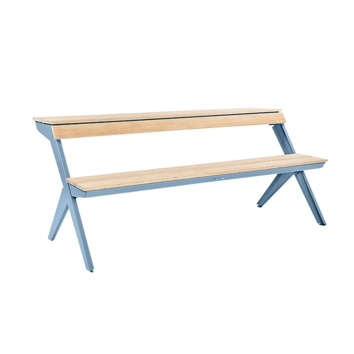 Tablebench Outdoor, pastel blue from Weltevree