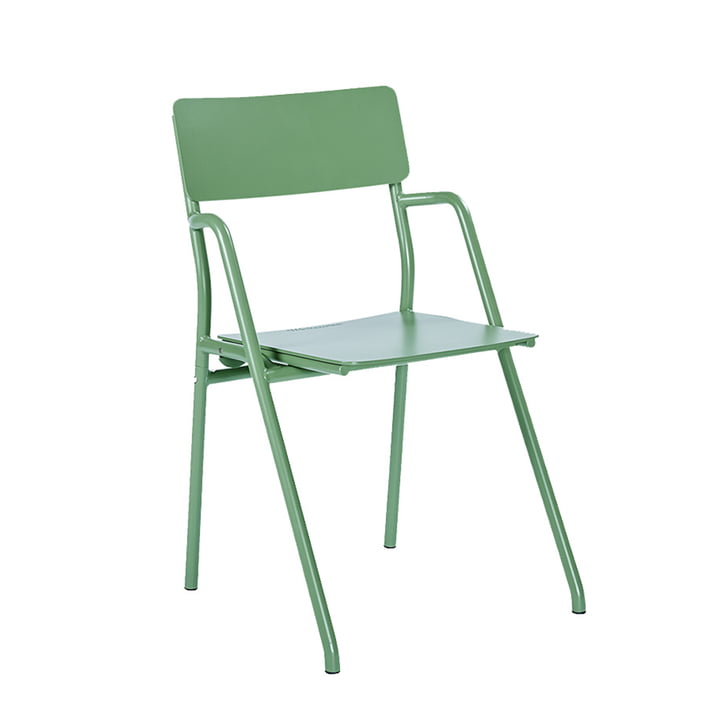 Flip-up Outdoor Folding chair, reseda green from Weltevree