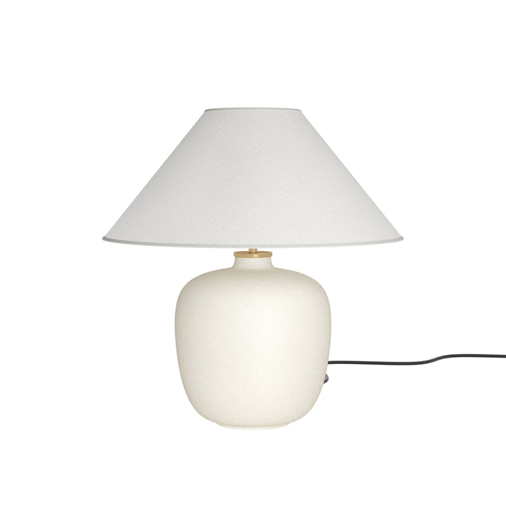 Audo - Torso Table lamp H 37 cm, sand / off white