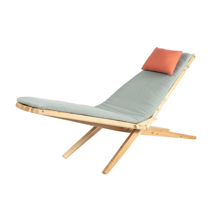 Woodlounger Outdoor incl. seat cushion, larch from Weltevree