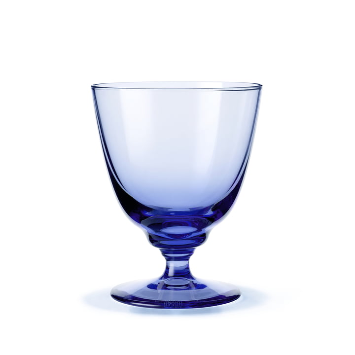 Flow Drinking glass with foot from Holmegaard