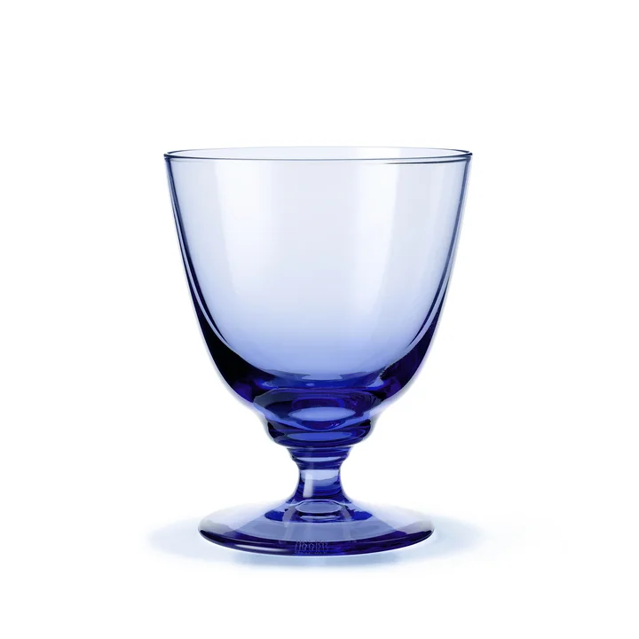Flow Drinking glass with foot from Holmegaard