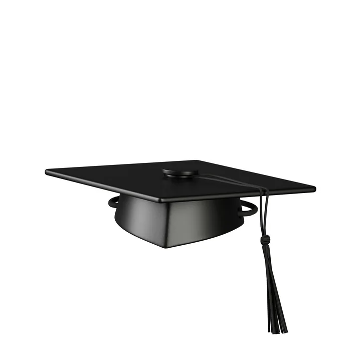 Graduation hat from Kay Bojesen