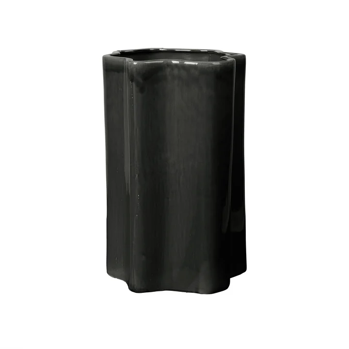 Sonja Planter, H55 cm, dark green by Broste Copenhagen