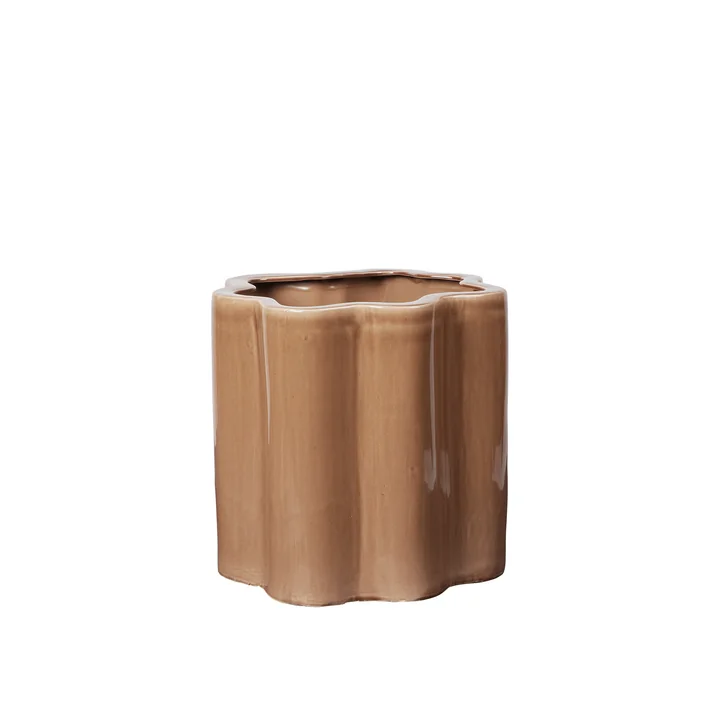 Sonja Planter, H36 cm, brown from Broste Copenhagen