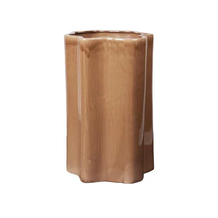 Sonja Planter, H55 cm, brown from Broste Copenhagen