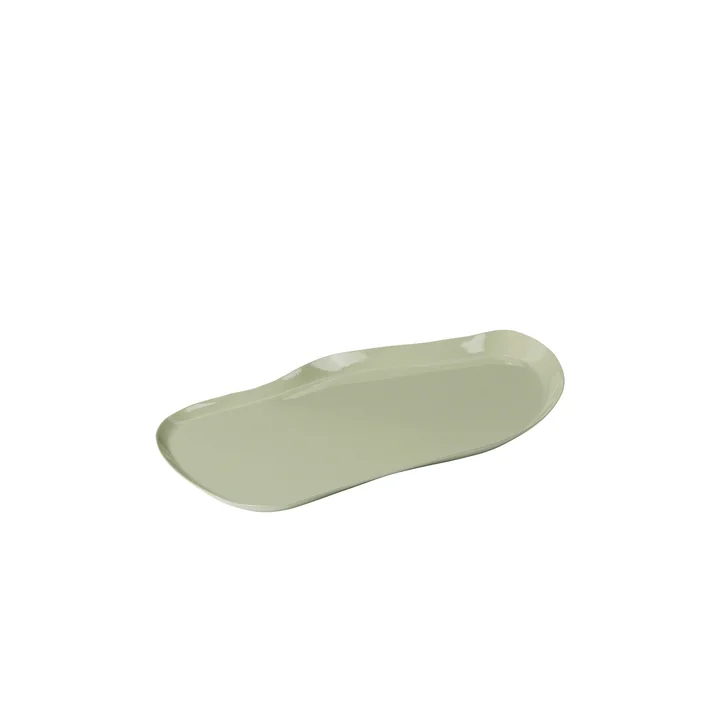 Mie Serving tray, 15 x 26 cm, desert sage by Broste Copenhagen