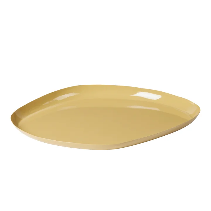 Mie Serving tray, 32 x 39 cm, taupe sand by Broste Copenhagen