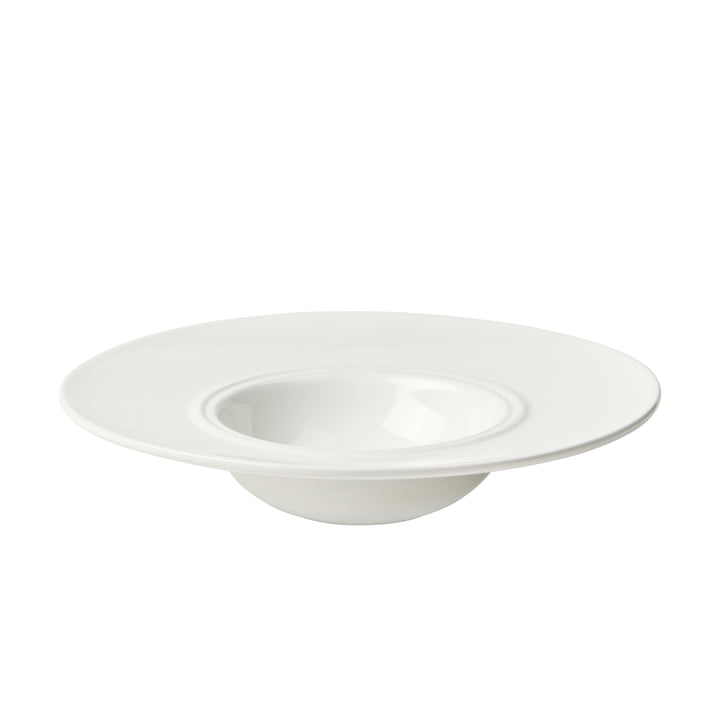Stevns Pasta plate, Ø 26 cm, lime white from Broste Copenhagen
