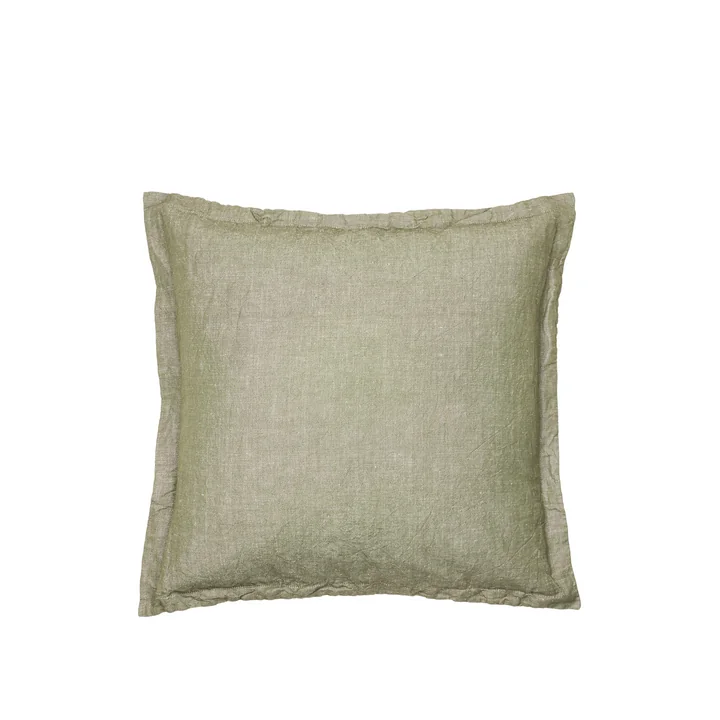 Linn Cushion cover, 50 x 50 cm, grape leaf green by Broste Copenhagen