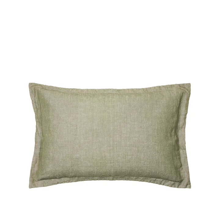 Linn Cushion cover, 40 x 60 cm, grape leaf green by Broste Copenhagen