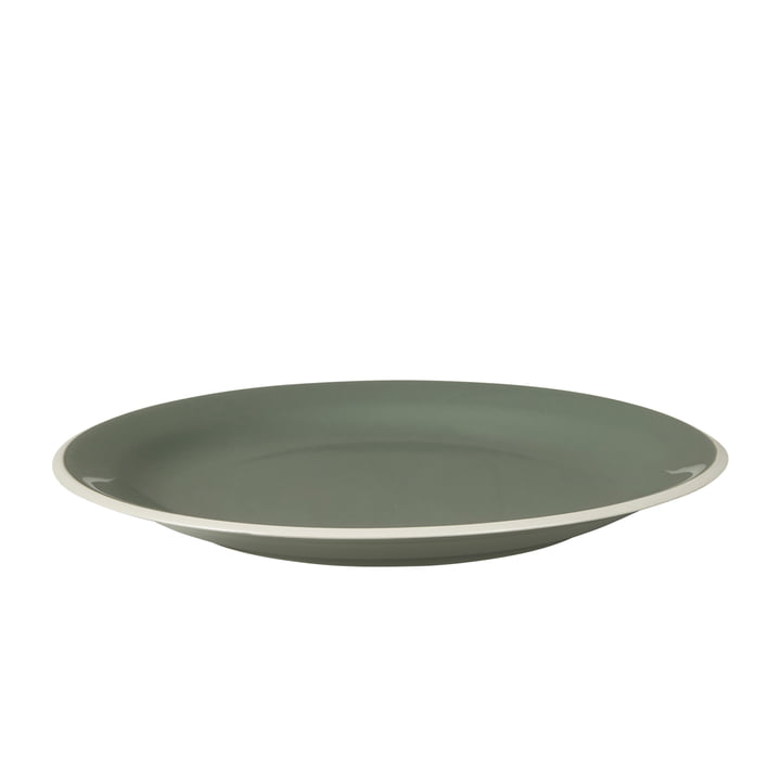 Taverna Plate, Ø 28 cm, green from Broste Copenhagen