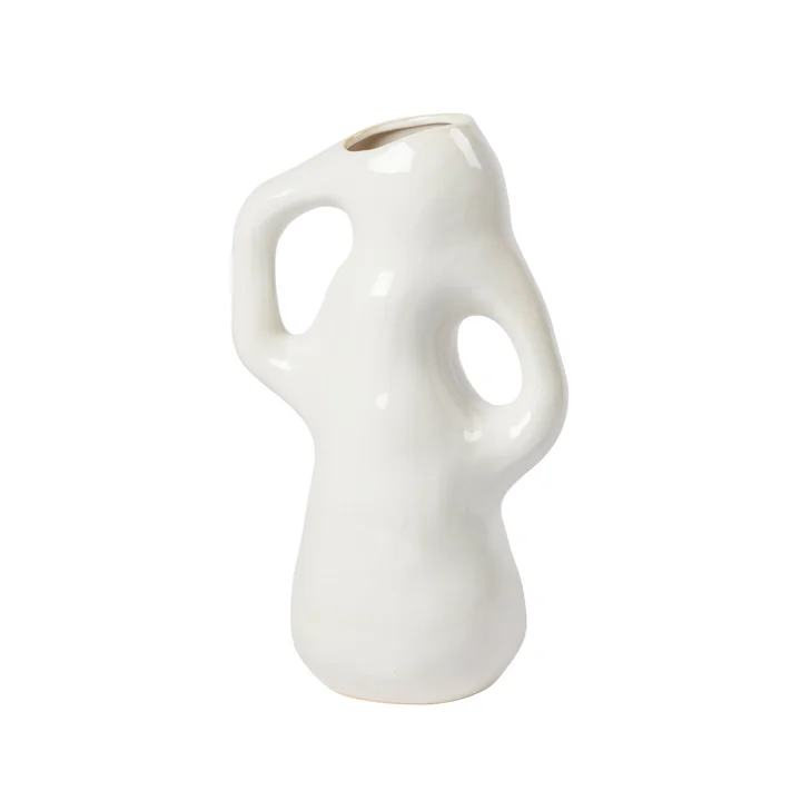 Isolde Vase, white from Broste Copenhagen