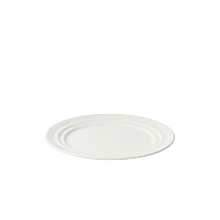 Stevns Dessert plate, Ø 16 cm, lime white by Broste Copenhagen