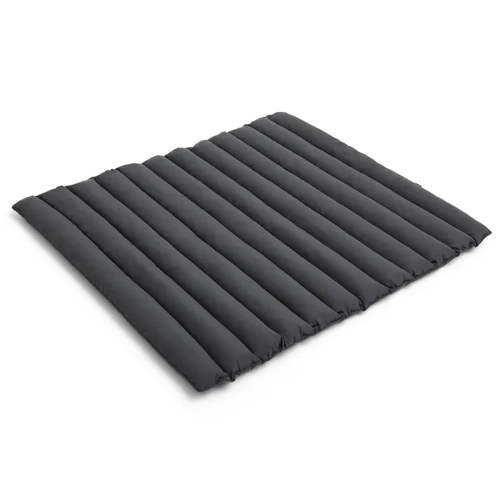 Palissade Soft Quilted Cushion for lounge sofa, anthracite by HAY