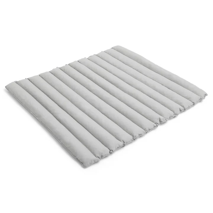 Palissade Soft Quilted Cushion for lounge sofa, sky gray by HAY