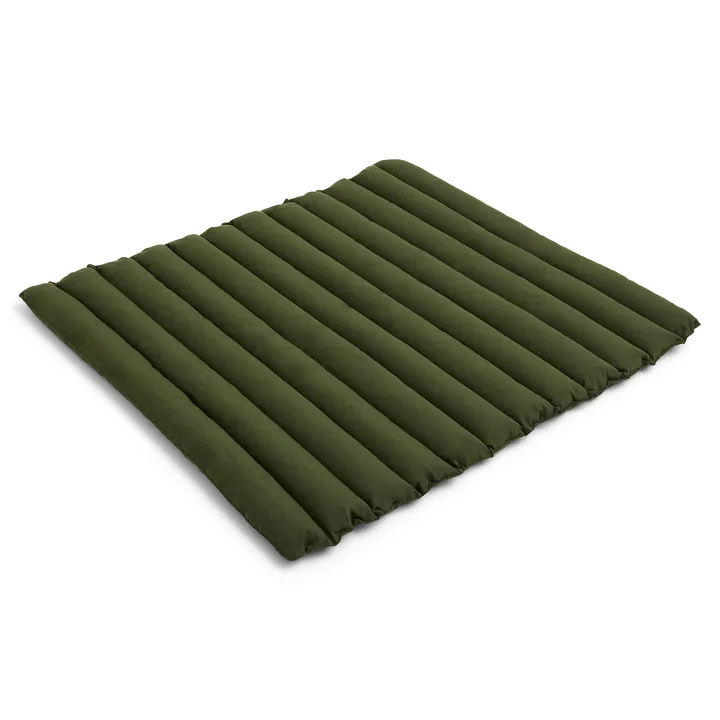 Palissade Soft Quilted Cushion for lounge sofa, olive from HAY