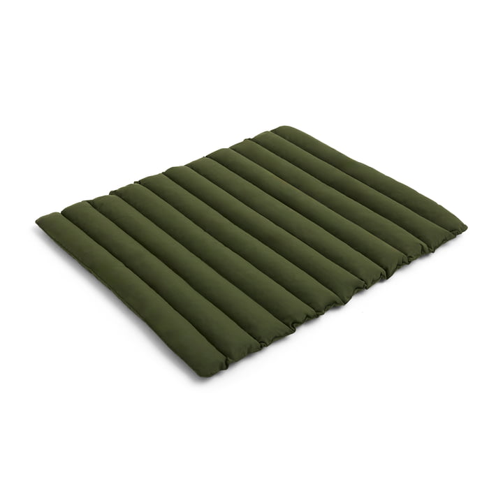 Palissade Soft Quilted Cushion for Dining Bench, olive from Hay