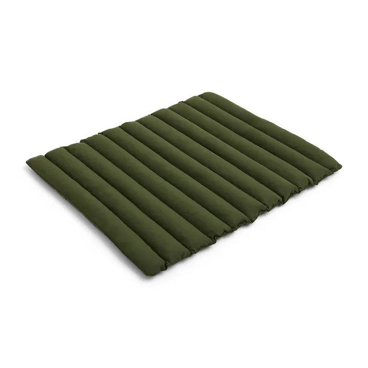 Palissade Soft Quilted Cushion for Dining Bench, olive from HAY