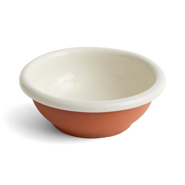 Barro Salad bowl, L, off-white from Hay