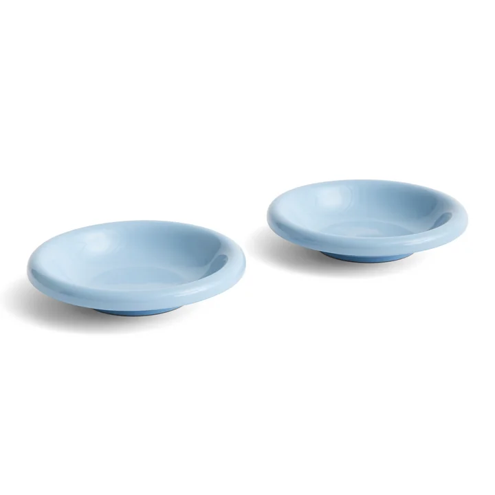 Barro Bowl Ø 20 cm, light blue (set of 2) by HAY