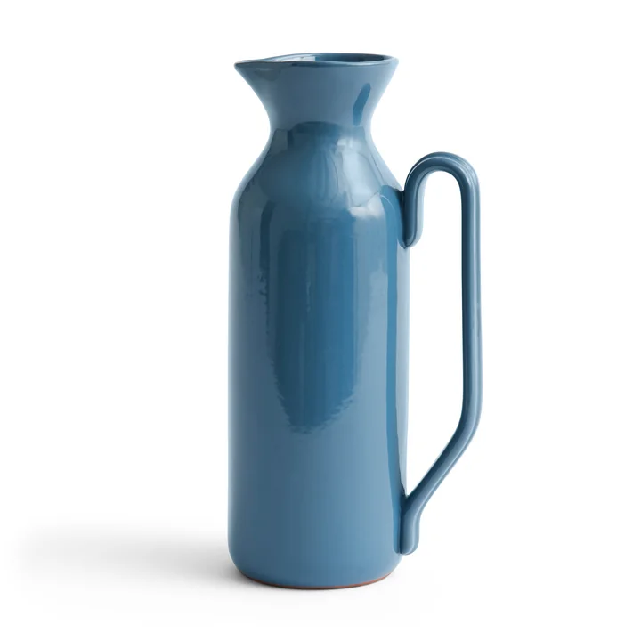 Barro Jug, large, dark blue from HAY