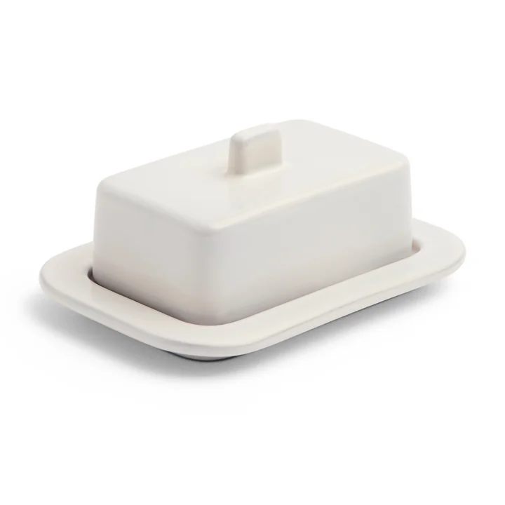 Barro Butter dish, off-white from HAY