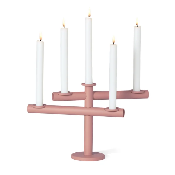 Frederik Roijé - Light my Fire, candlestick, rose