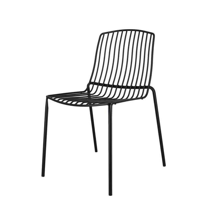 Mori Garden chair, black from Jan Kurtz