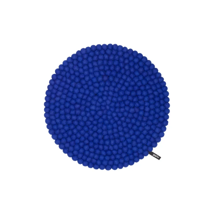 myfelt - Isa seat cushion Ø 36 cm, royal blue