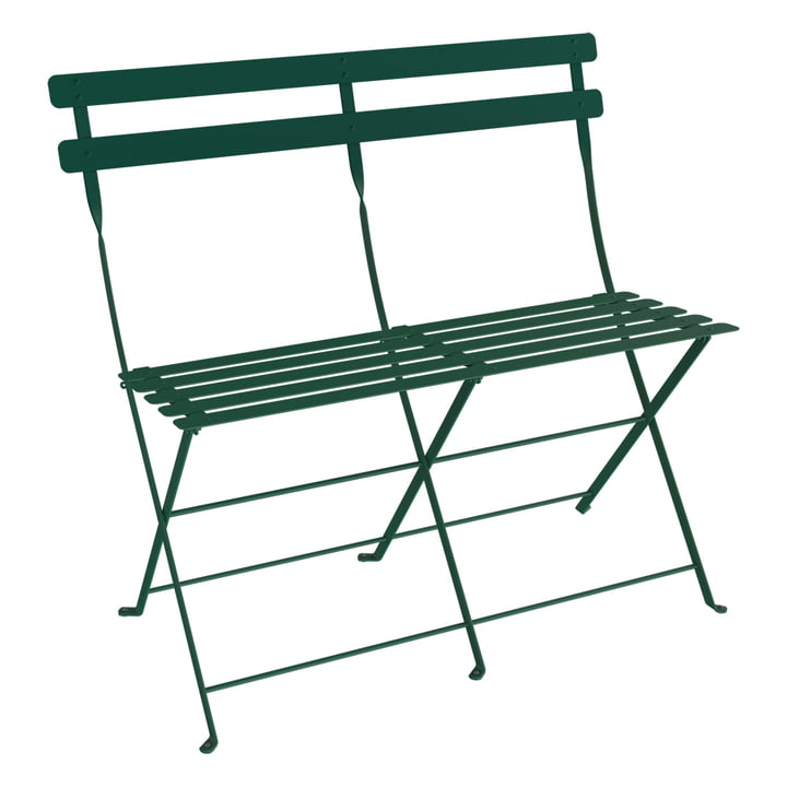Bistro 2-seater folding bench from Fermob