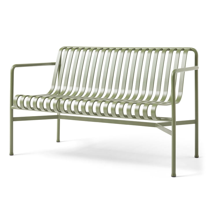 Hay - Palissade Dining Bench , sage (Special Edition)