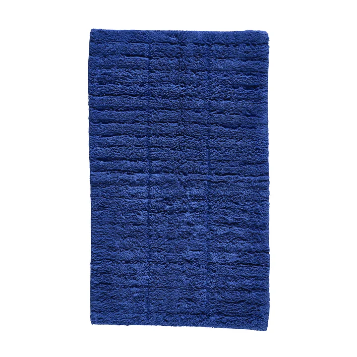 Tiles Bath mat, 80 x 50 cm, indigo blue by Zone Denmark