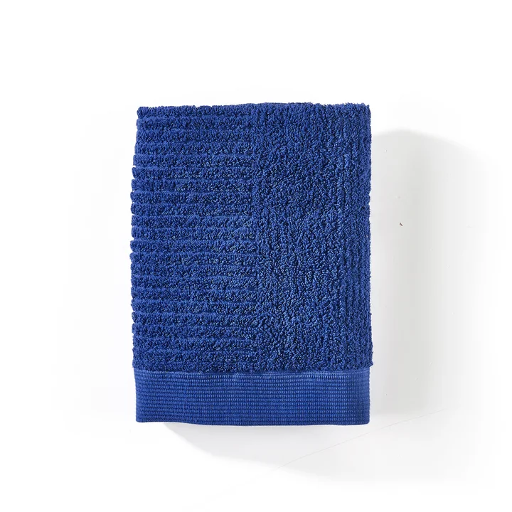 Classic Guest towel, 50 x 70 cm, indigo blue by Zone Denmark