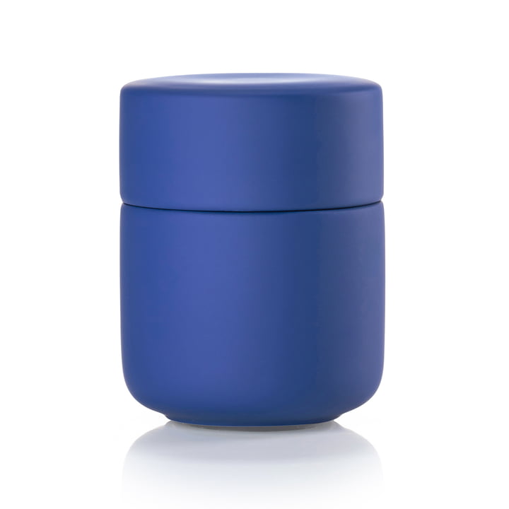 Ume Jar with lid, indigo blue from Zone Denmark