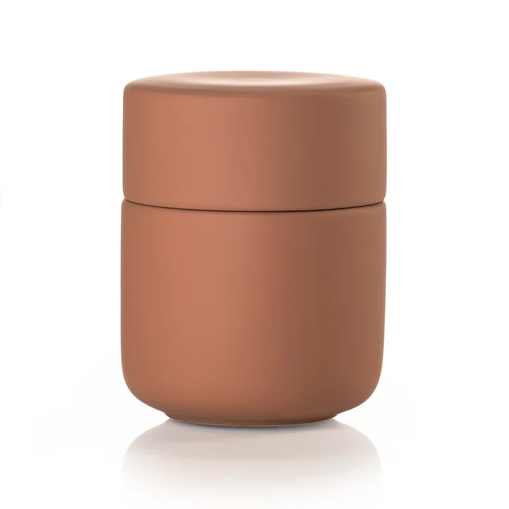Ume Vessel with lid, terracotta from Zone Denmark