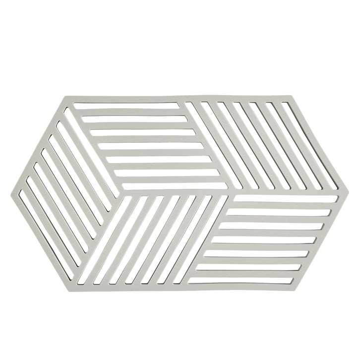 Zone Denmark - Hexagon Coaster, warm gray