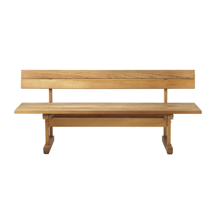 FDB Møbler - M16 Garden bench 56.5 x 180 cm, natural oiled ash