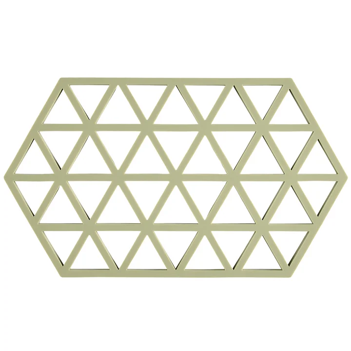 Zone Denmark - Triangle Coaster, 24 x 14 cm, matcha green