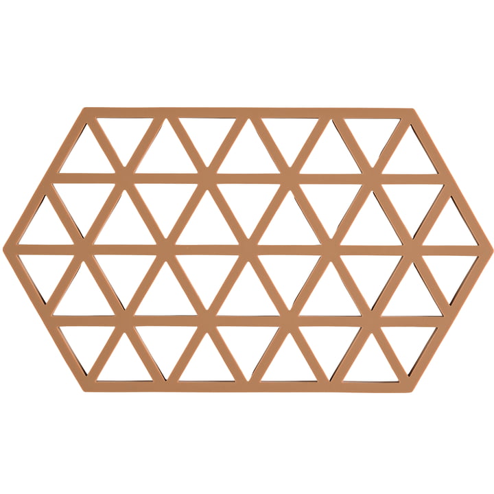 Zone Denmark - Triangle Coaster, 24 x 14 cm, light terracotta