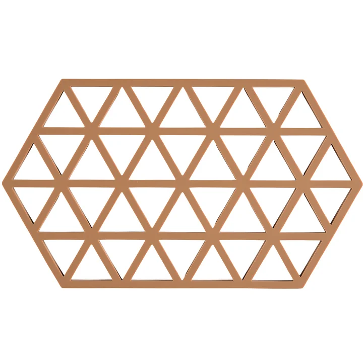 Zone Denmark - Triangle Coaster, 24 x 14 cm, light terracotta