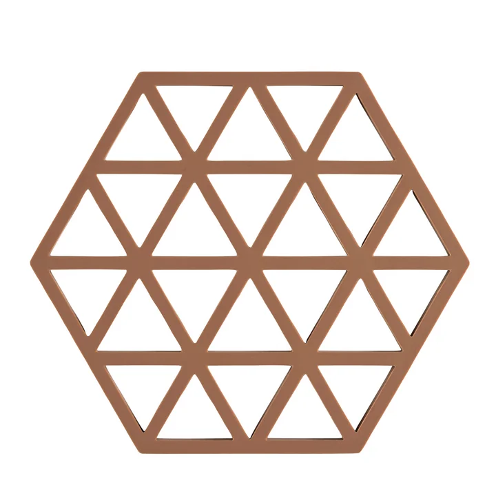 Zone Denmark - Triangle Coaster, 16 x 14cm, almond