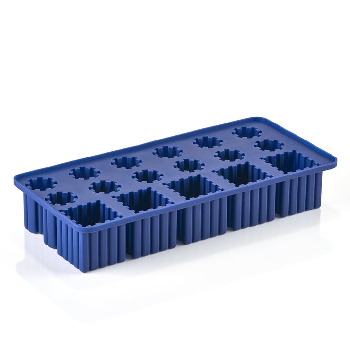 Singles Ice cube mold, indigo blue from Zone Denmark