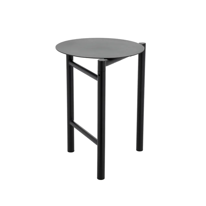 Disc Stool, black from Zone Denmark