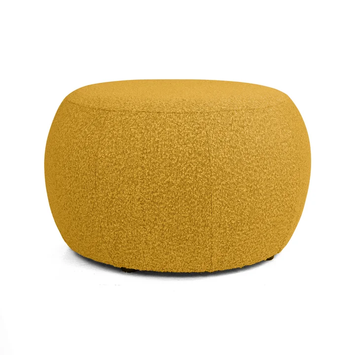 Studio Zondag - Maan Pouf, Ø 80 cm, mustard