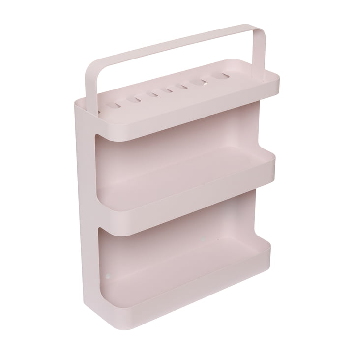Camping portable shelf, 41.2 x 12 cm, pastel beige from Design Letters
